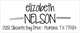 Elizabeth Rectangle Address Labels Image 2 of 3